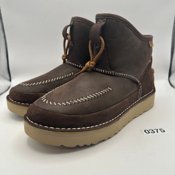 UGG Men\'s 9 Chestnut Campfire Crafted Regenerate Boots BRAND NEW